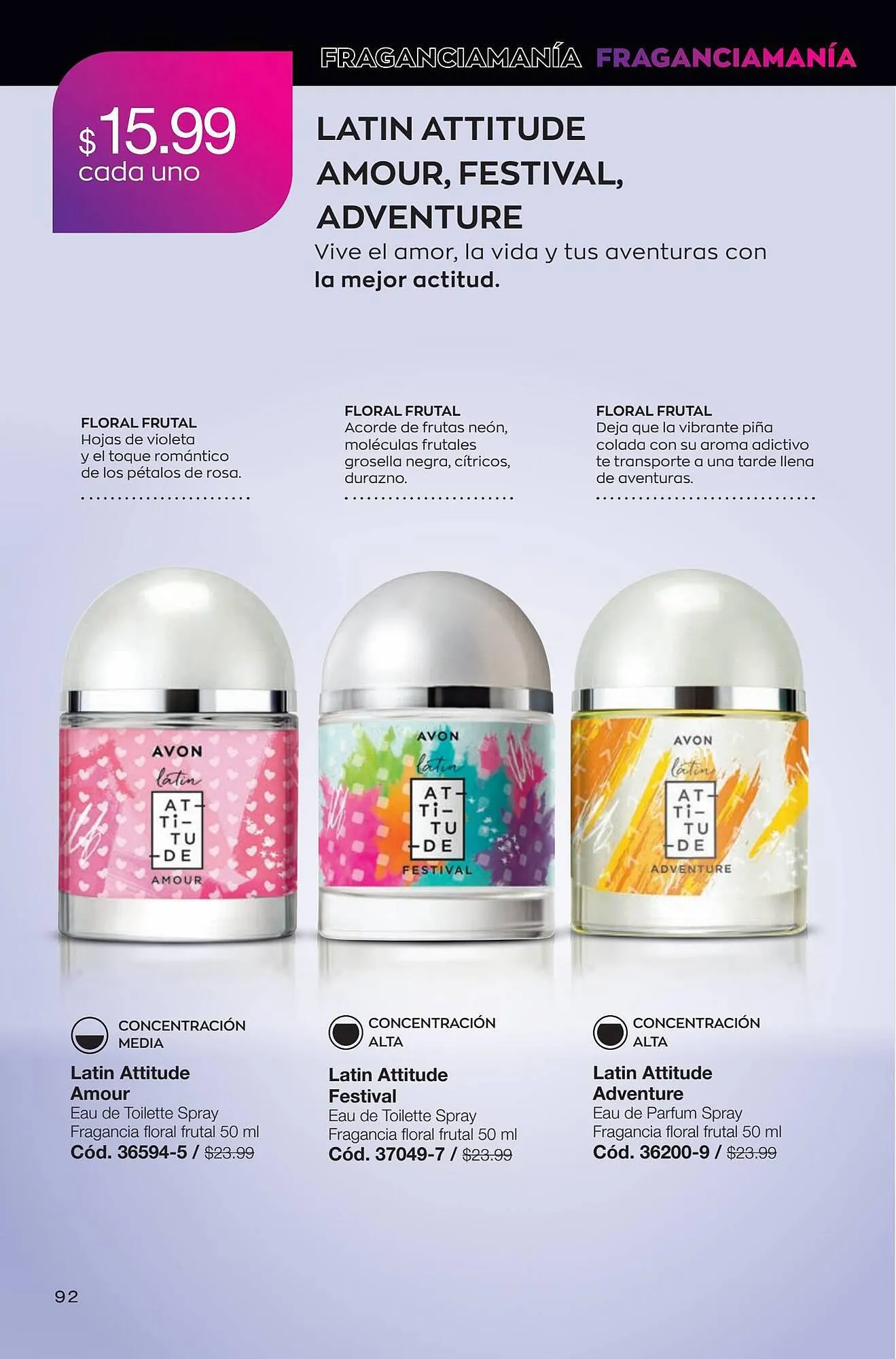 Catalogo de Catálogo AVON 18 de septiembre al 16 de octubre 2023 - Pag 92