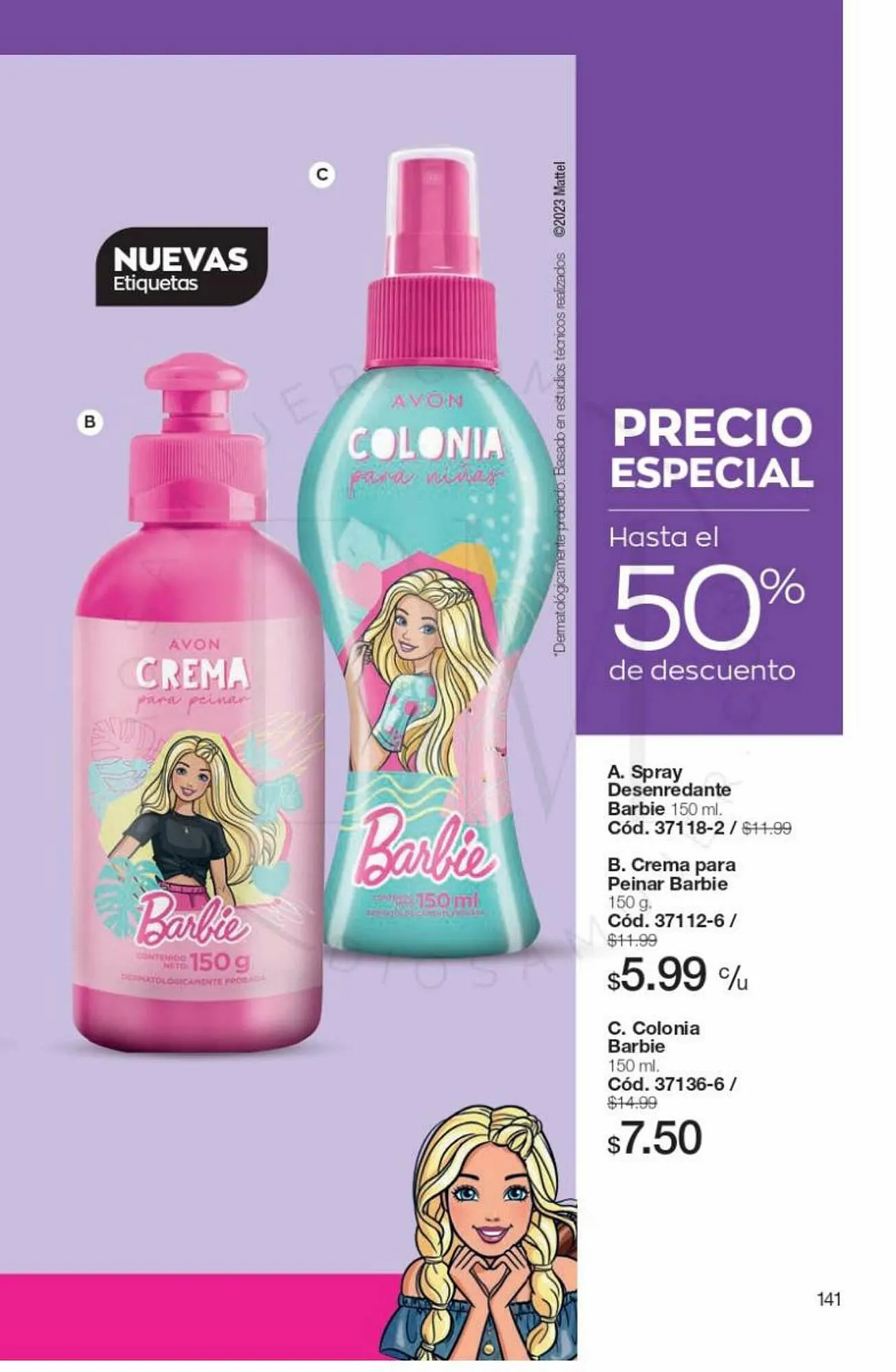 Catalogo de Catálogo AVON 25 de agosto al 15 de septiembre 2023 - Pag 141