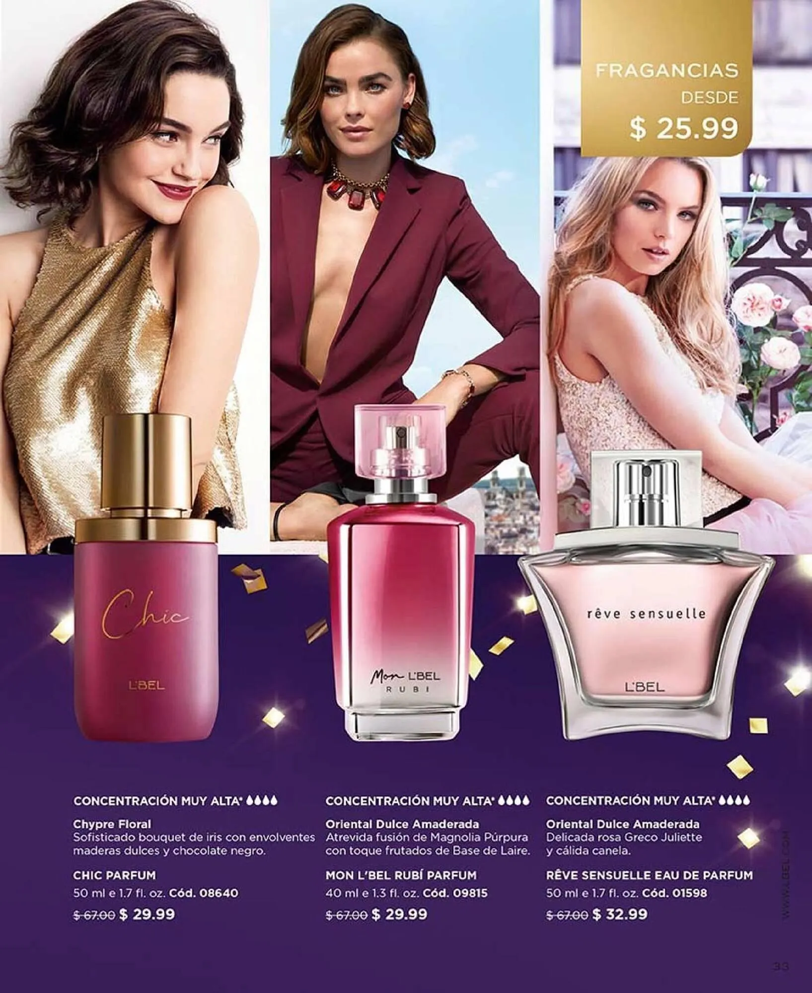 Catalogo de Catálogo L'bel 21 de enero al 28 de febrero 2025 - Pag 33