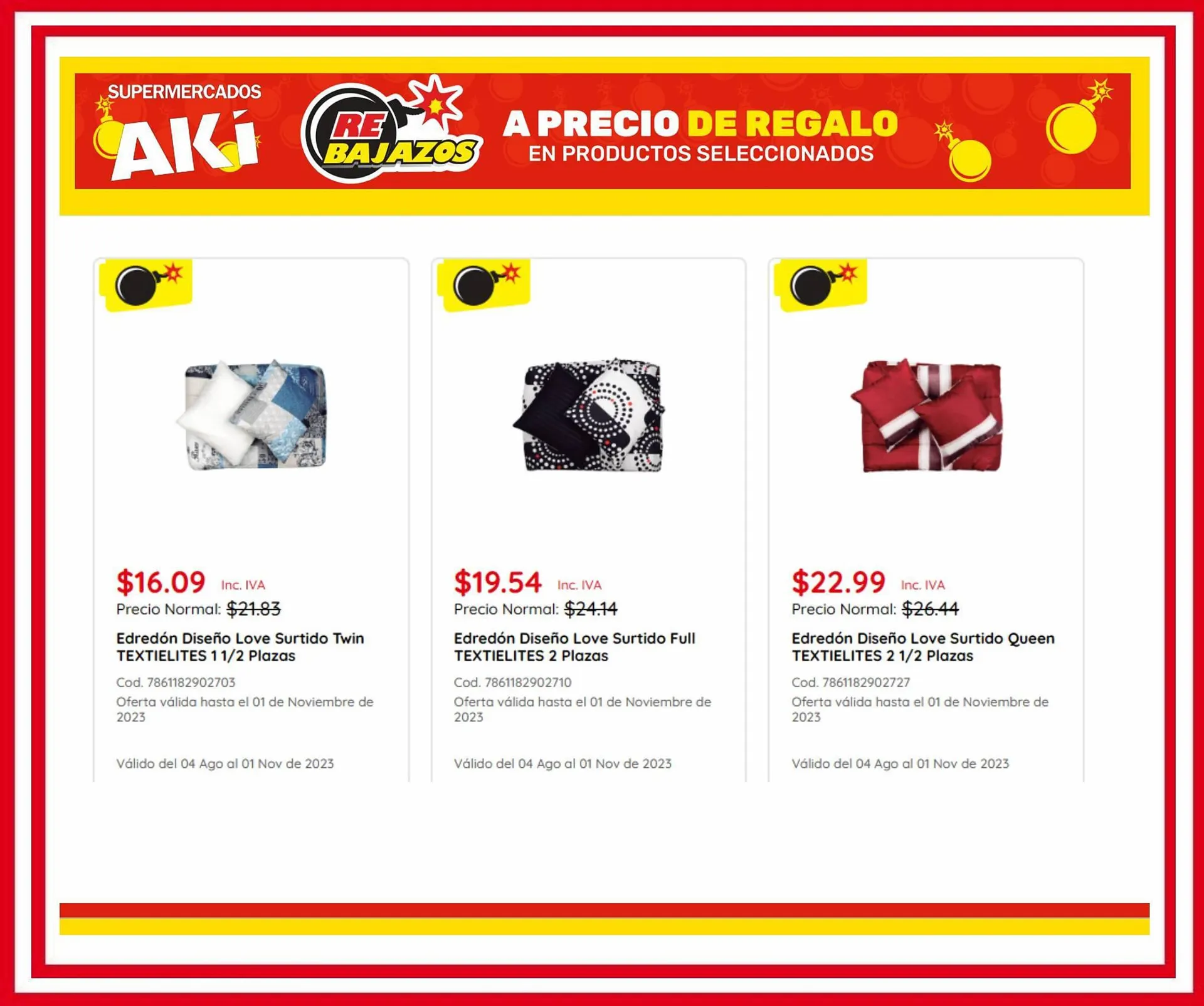 Catalogo de Catálogo Akí 14 de septiembre al 1 de noviembre 2023 - Pag 4