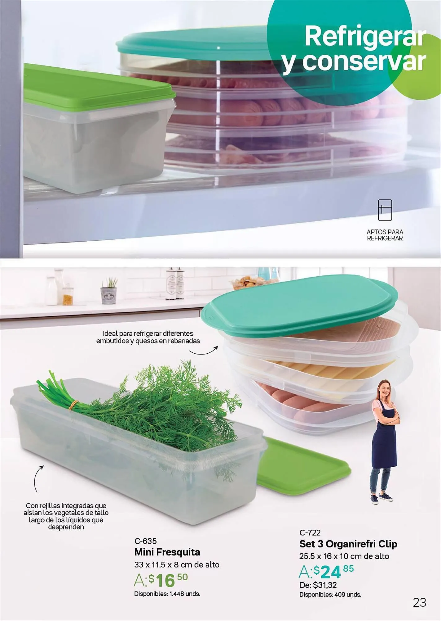 Catalogo de Catálogo Tupperware 7 de agosto al 25 de agosto 2023 - Pag 23