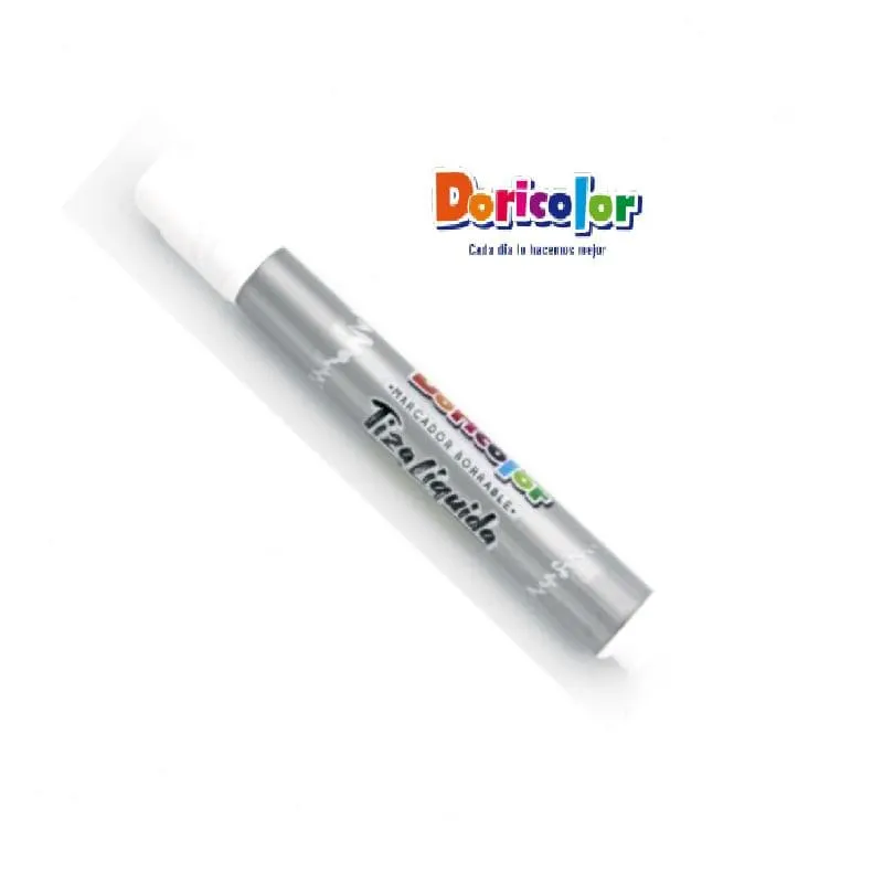 Marcador Pizarra Pta Redonda Blanco Doricolor