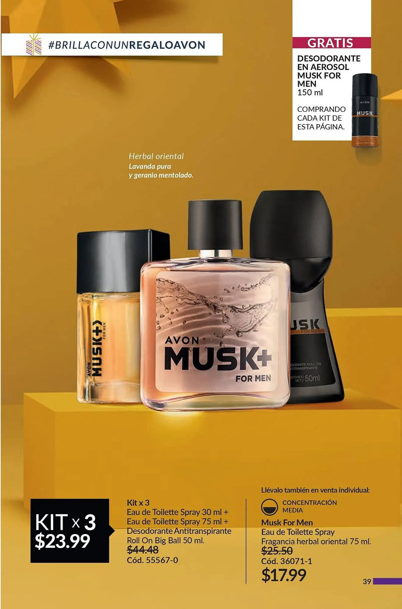 Catalogo de Catálogo AVON 22 de noviembre al 23 de diciembre 2023 - Pag 39