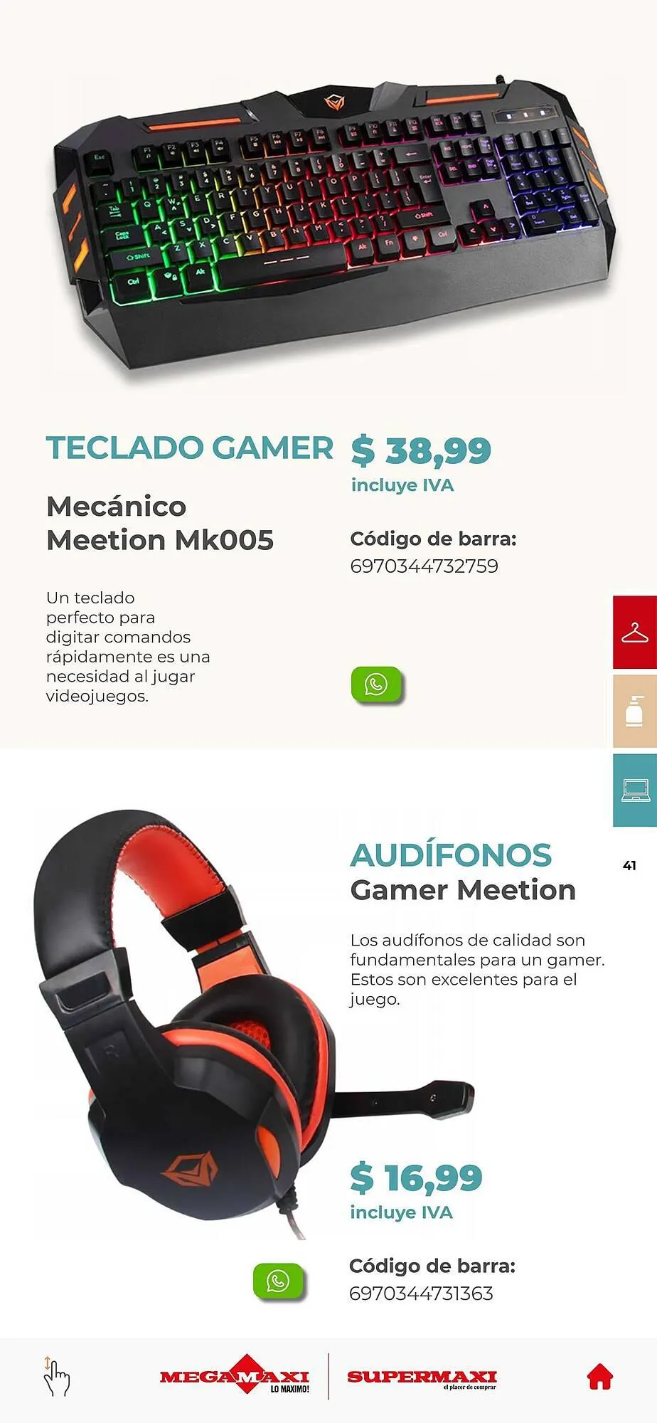 Catalogo de Catálogo Supermaxi 3 de noviembre al 24 de noviembre 2023 - Pag 41