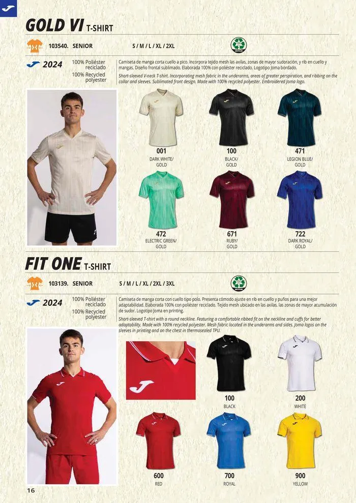 Catalogo de Teamwear Collection 2024  8 de mayo al 31 de diciembre 2024 - Pag 16
