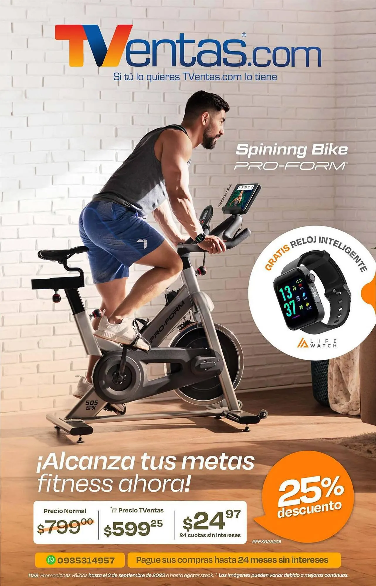 Catalogo de Catálogo TVentas 26 de agosto al 3 de septiembre 2023 - Pag 1