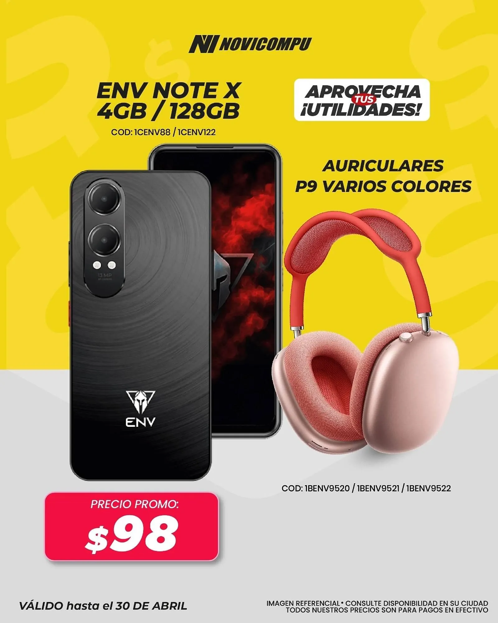 Catalogo de Catálogo Novicompu 13 de abril al 30 de abril 2026 - Pag 1