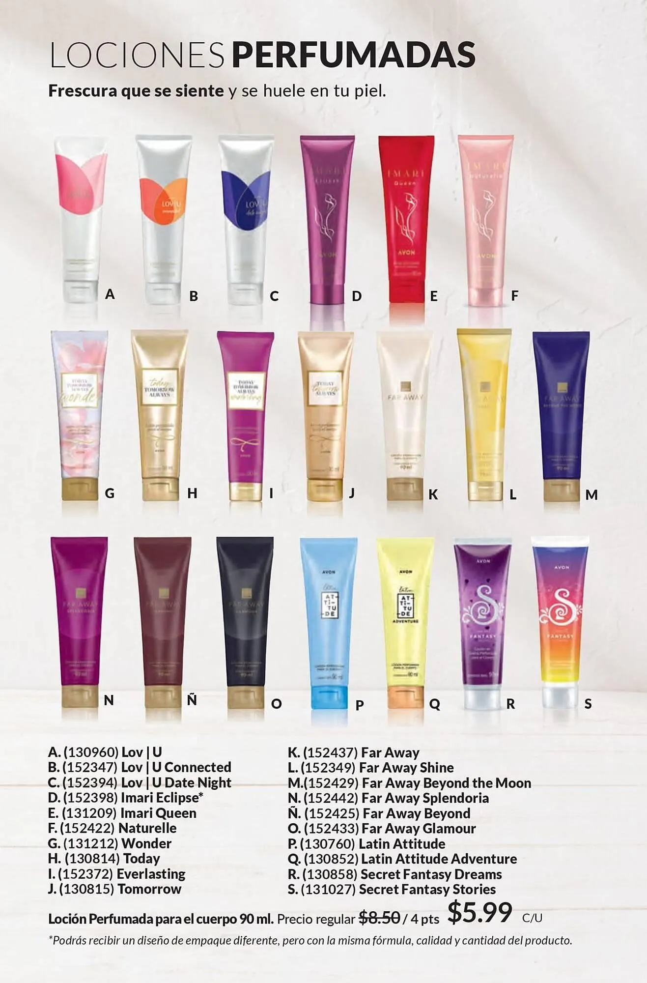 Catalogo de Catálogo AVON 18 de julio al 12 de diciembre 2025 - Pag 107