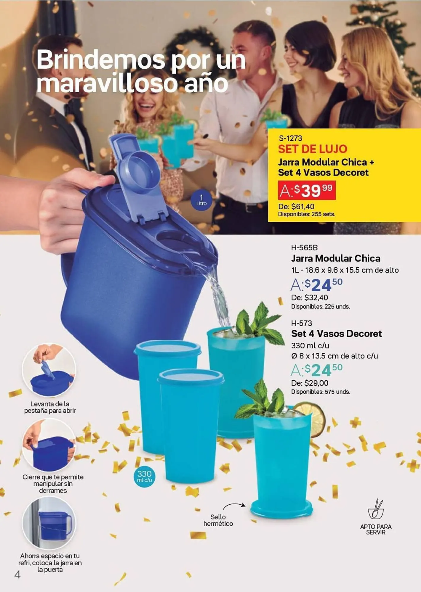 Catalogo de Catálogo Tupperware 24 de noviembre al 31 de diciembre 2023 - Pag 34