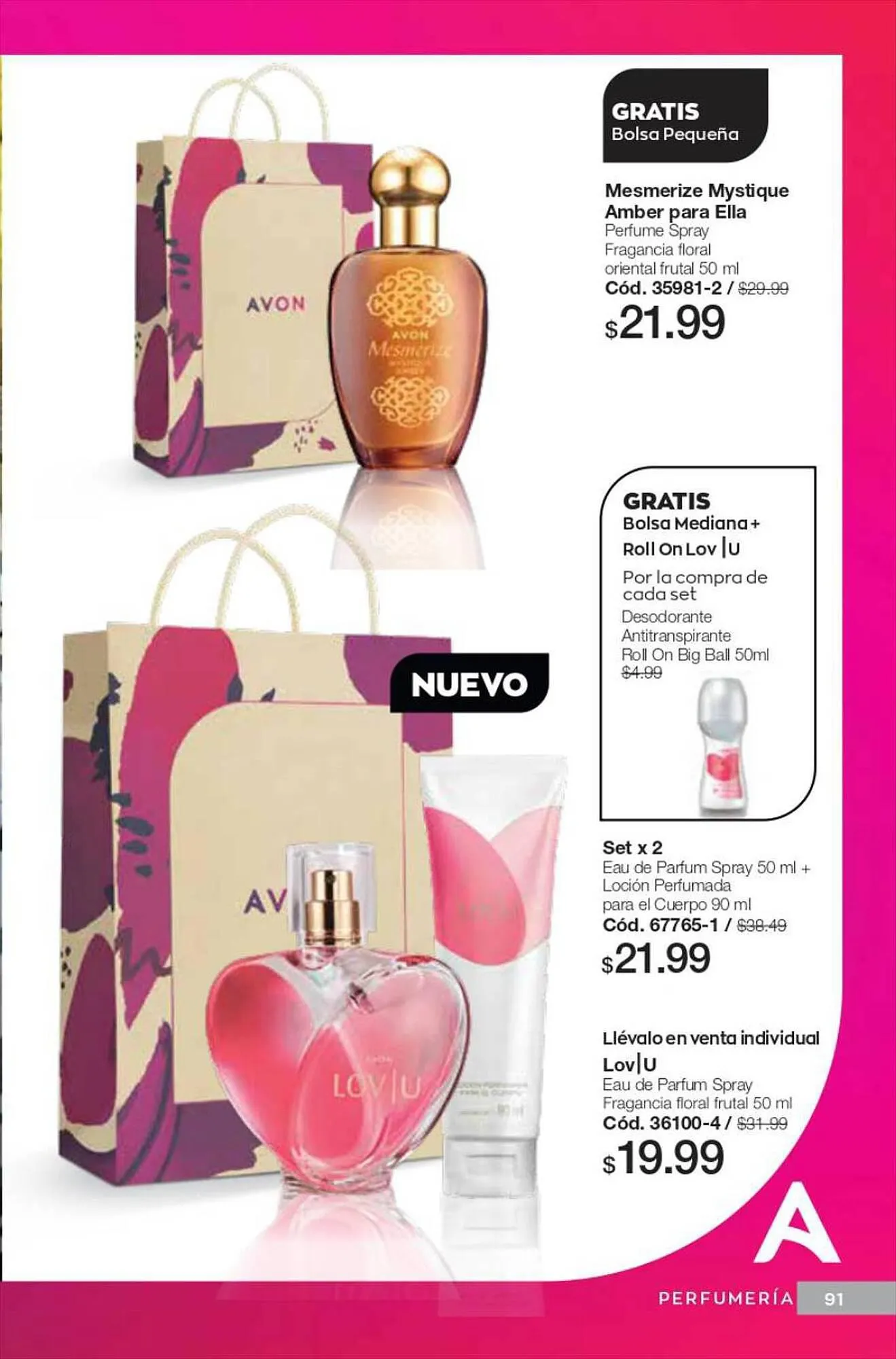 Catalogo de Catálogo AVON 31 de agosto al 30 de septiembre 2023 - Pag 91