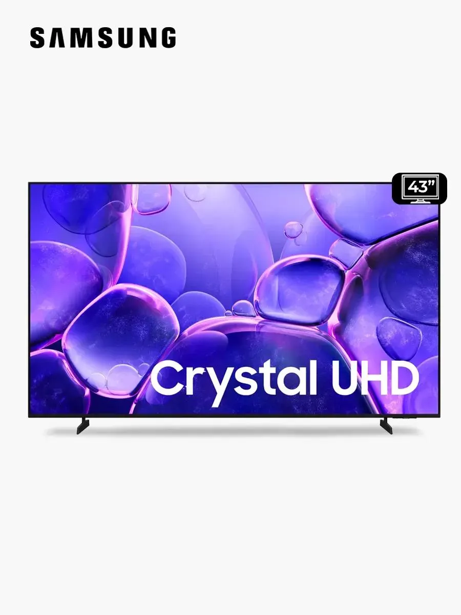 Smart TV 43" Samsung Crystal UHD 4K U8000 | Negro