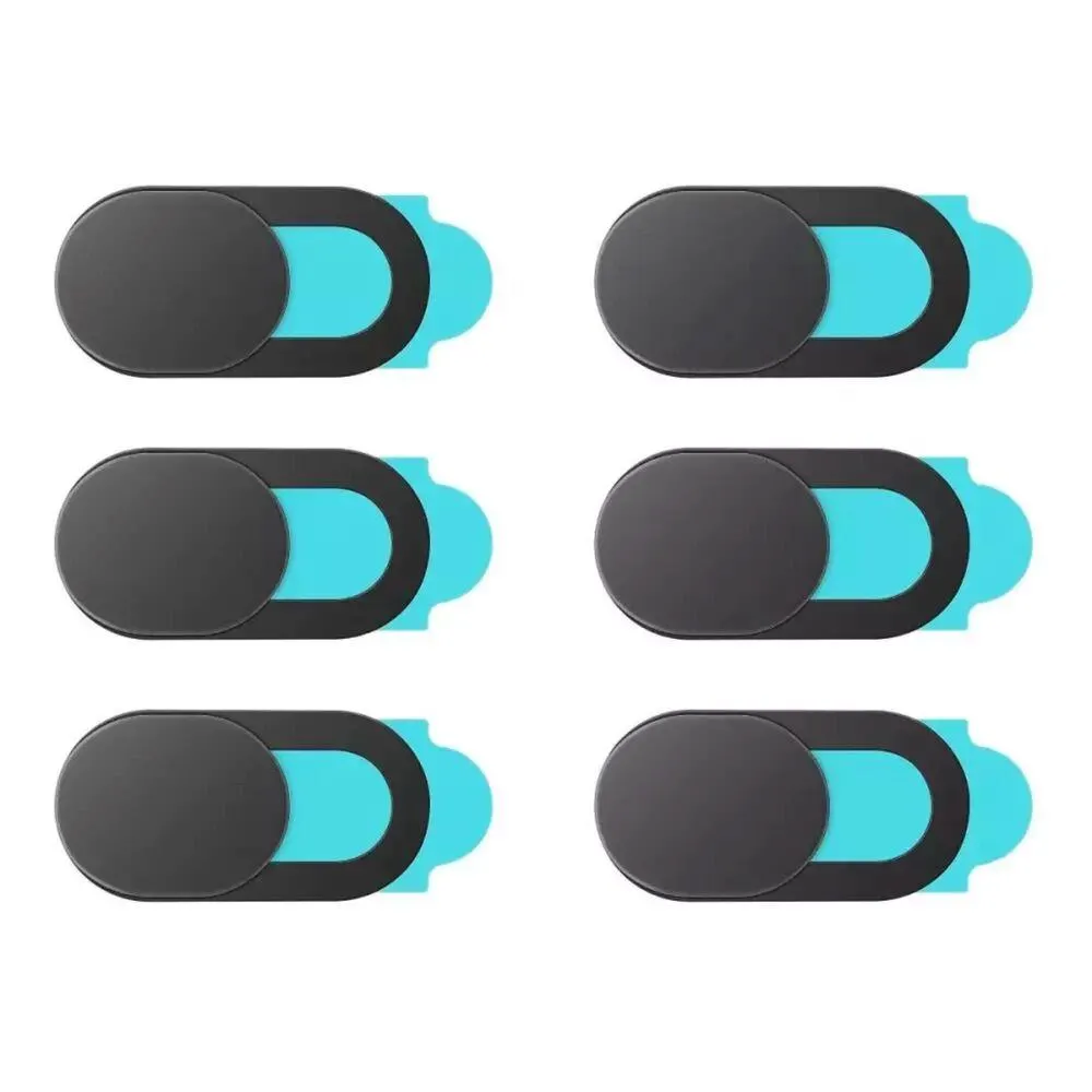 Bloqueador de Cámara Universal Steren COM-005 P86396 | Color Negro Con Turquesa