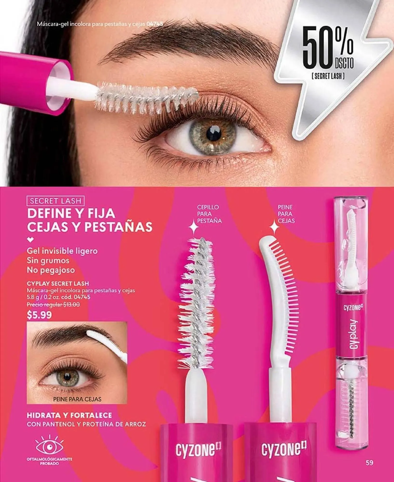 Catalogo de Catálogo Cyzone 1 de agosto al 31 de agosto 2026 - Pag 59