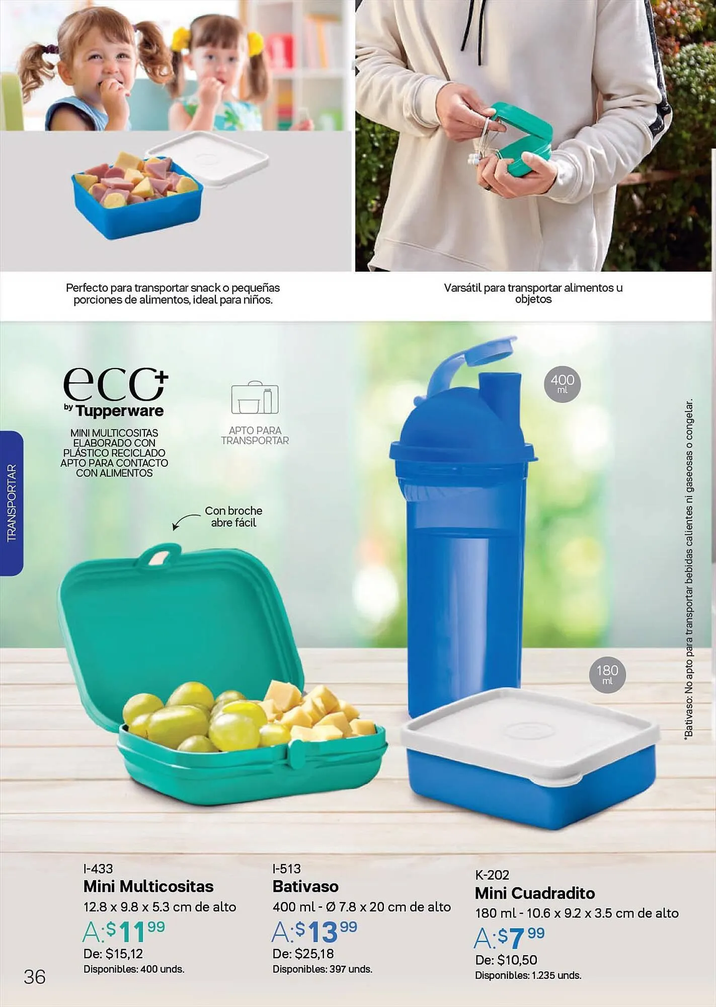 Catalogo de Catálogo Tupperware 28 de septiembre al 11 de octubre 2023 - Pag 36