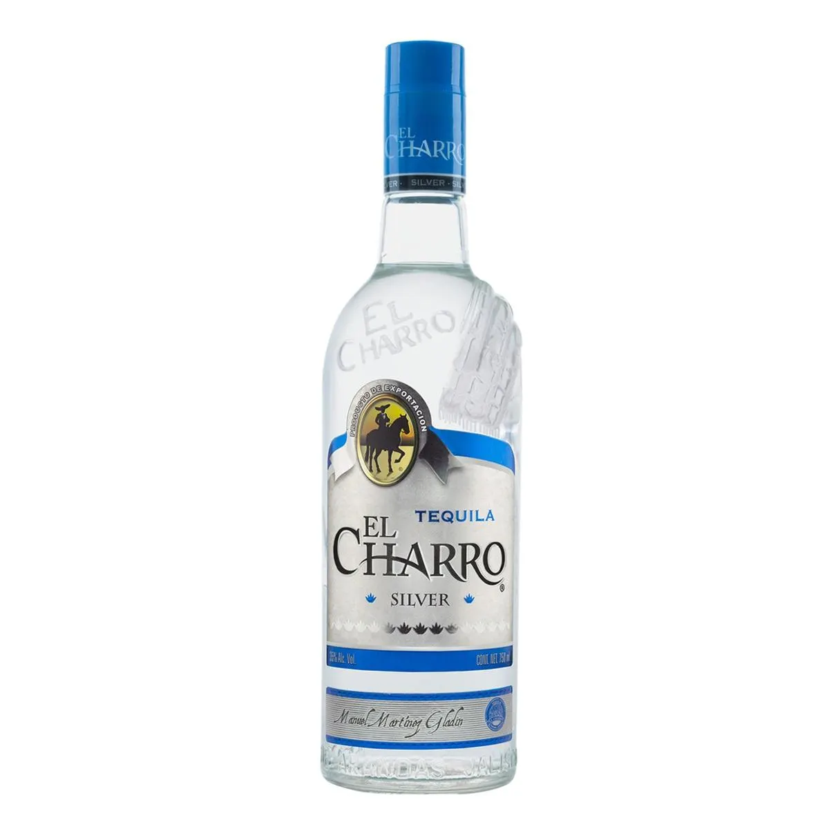 Tequila El Charro Silver 750ml