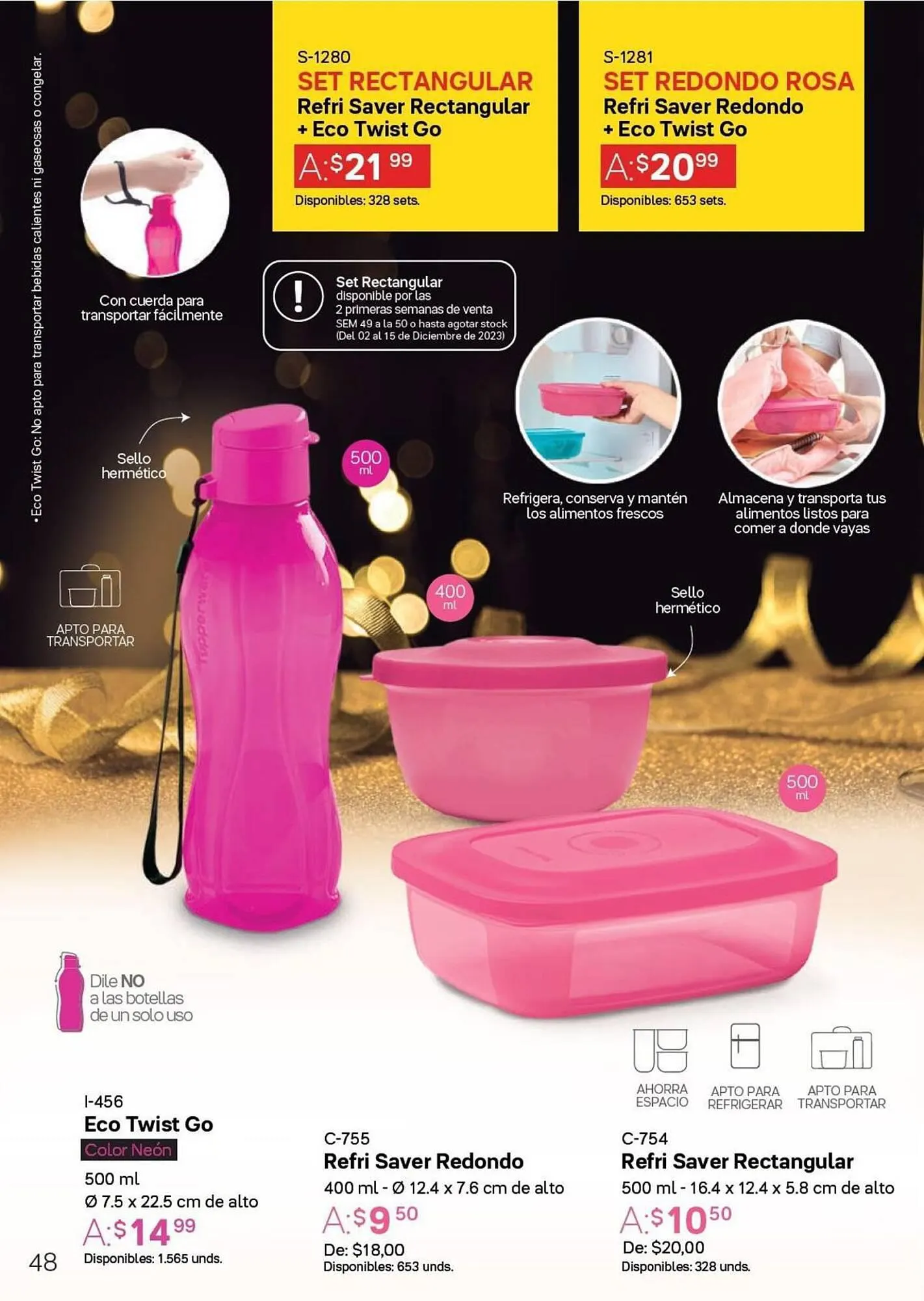 Catalogo de Catálogo Tupperware 24 de noviembre al 31 de diciembre 2023 - Pag 42