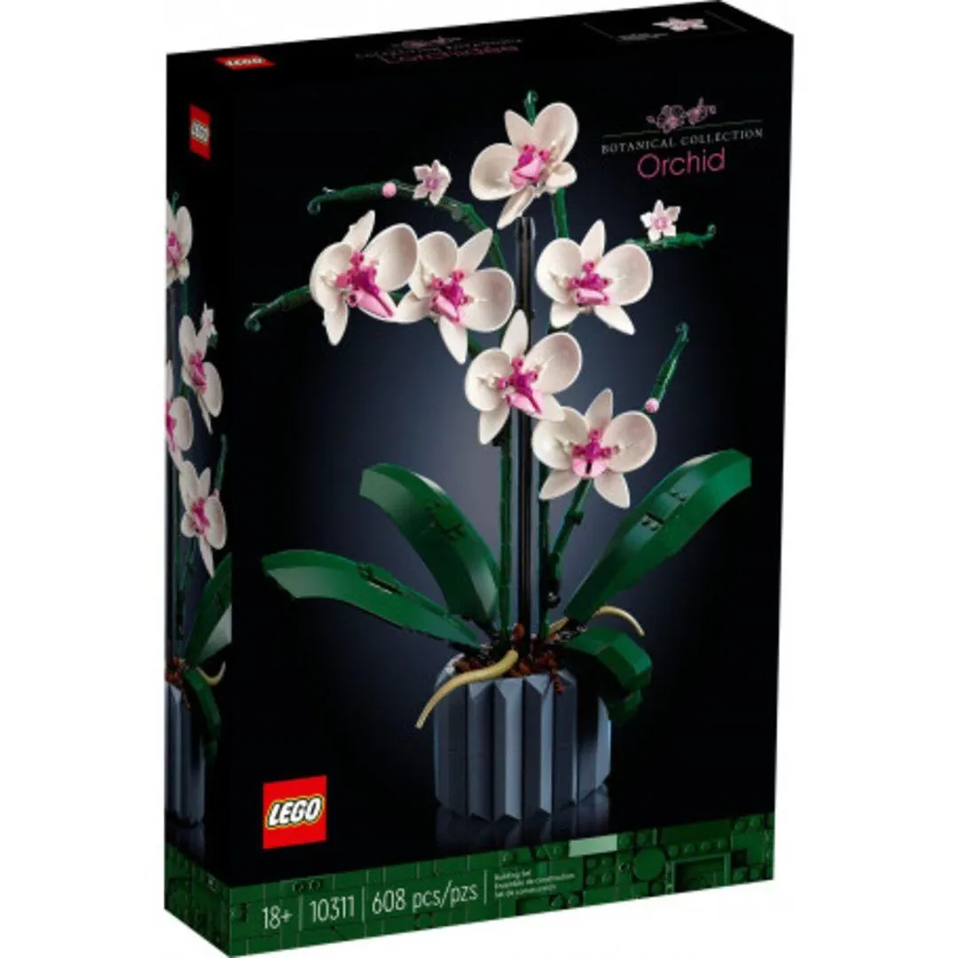 Lego Plantas Orquídeas 608 Piezas