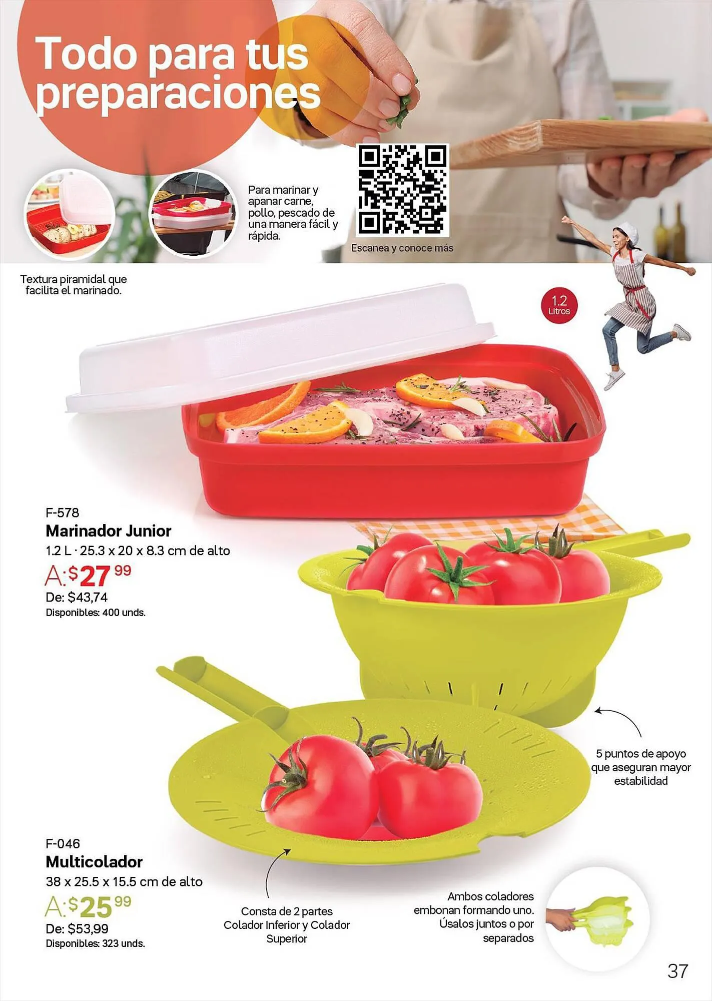 Catalogo de Catálogo Tupperware 7 de agosto al 25 de agosto 2023 - Pag 37