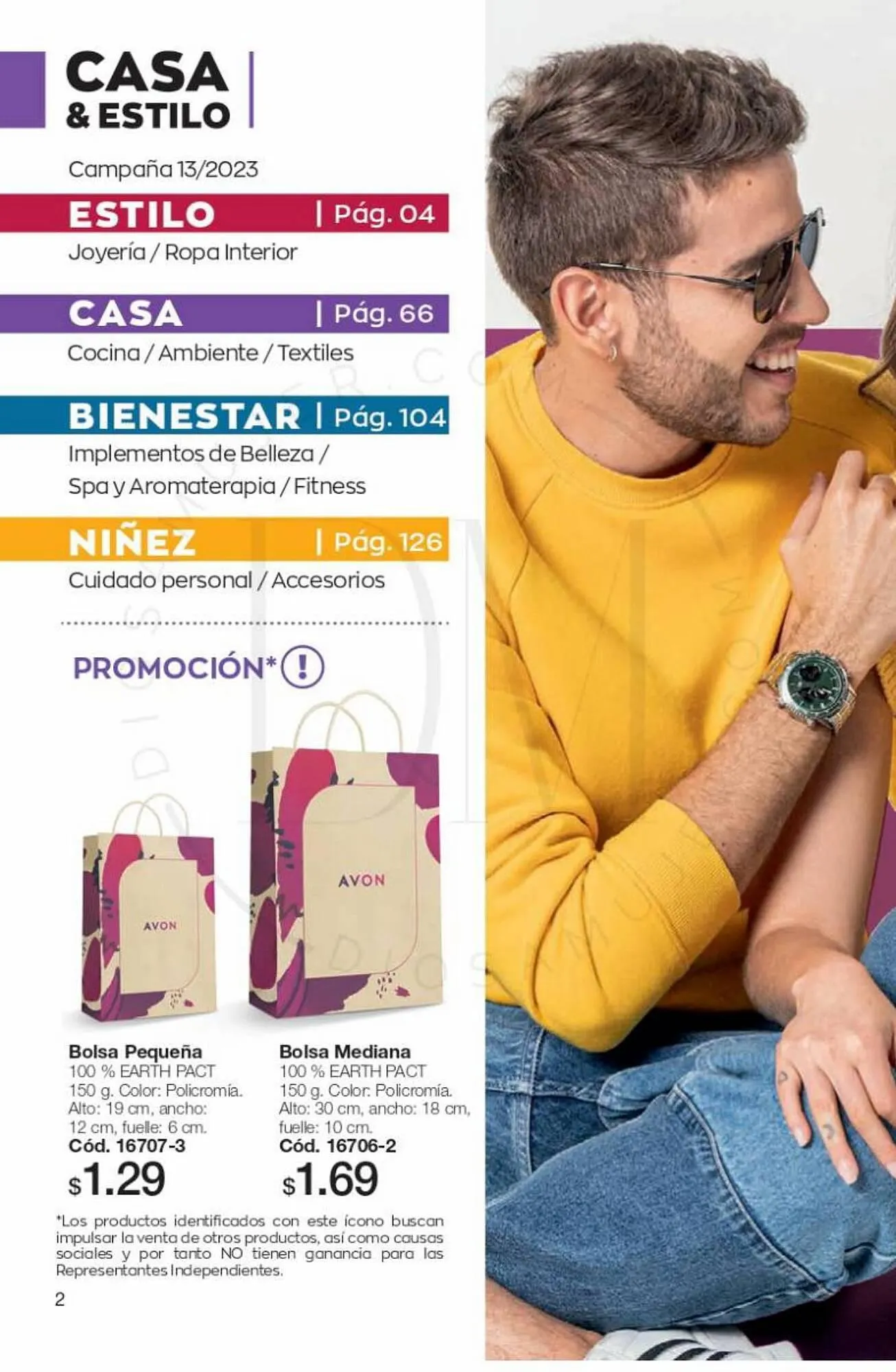 Catalogo de Catálogo AVON 25 de agosto al 15 de septiembre 2023 - Pag 2