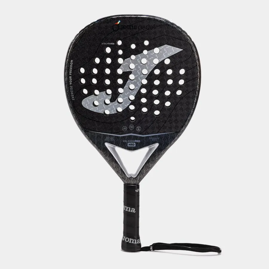Pala de pádel Valkiria Pro Hrd negro gris