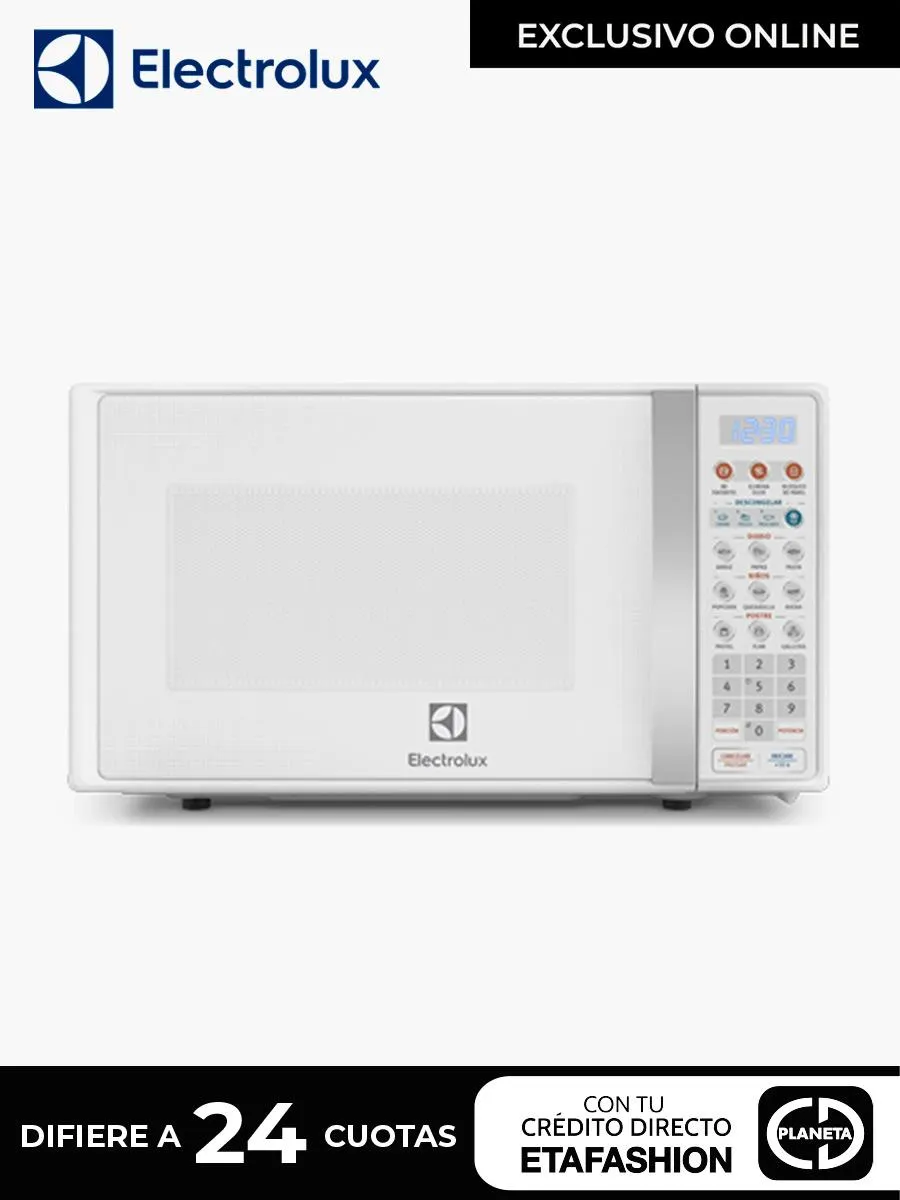 Microondas Eléctrico Electrolux Freestanding 17 Lts / Blanco