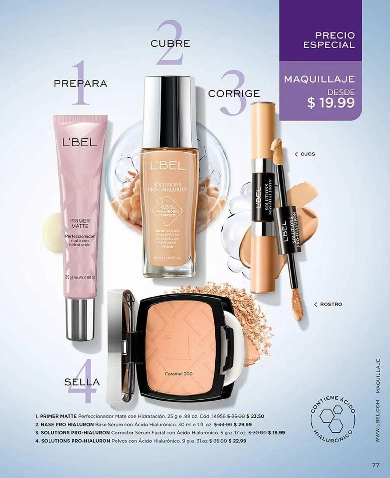 Catalogo de Catálogo L'bel 3 de enero al 28 de febrero 2025 - Pag 74