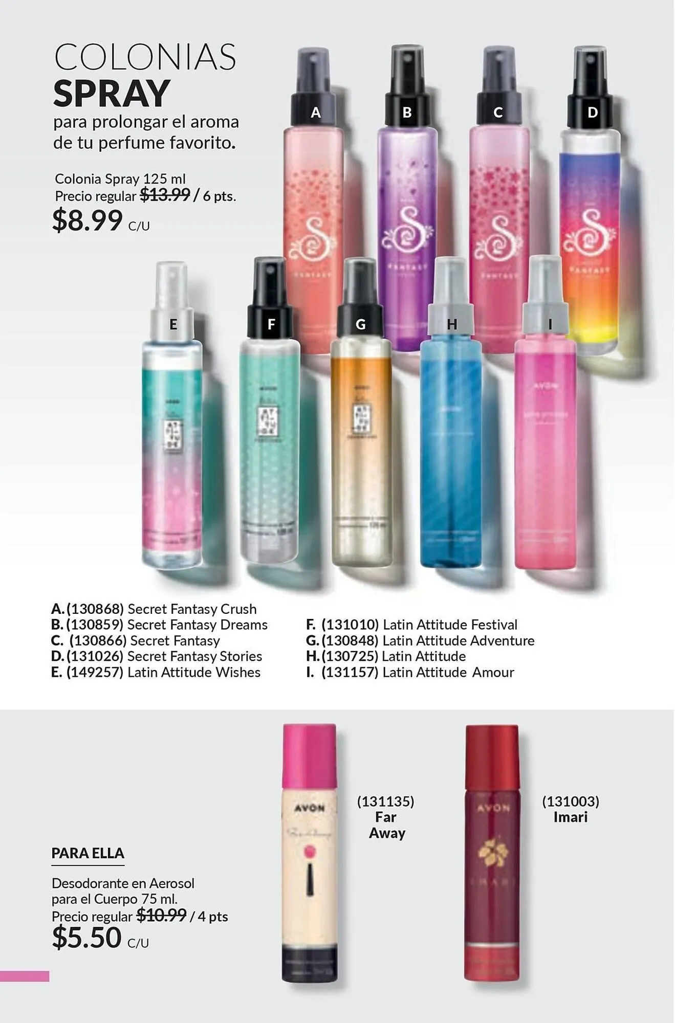 Catalogo de Catálogo AVON 9 de febrero al 2 de marzo 2025 - Pag 166