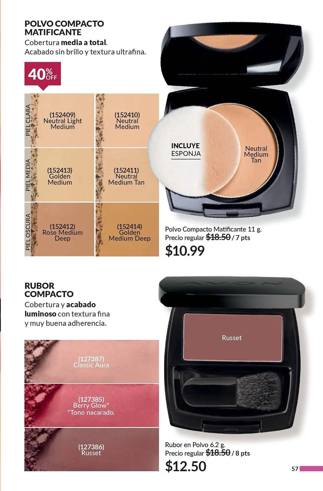 Catalogo de Catálogo AVON 20 de diciembre al 8 de febrero 2025 - Pag 57