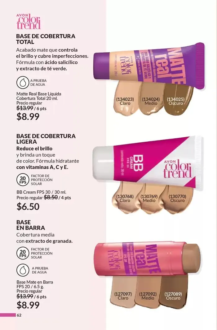 Catalogo de Refrescante Hidración y Beneficios C/15  25 de septiembre al 17 de octubre 2024 - Pag 62