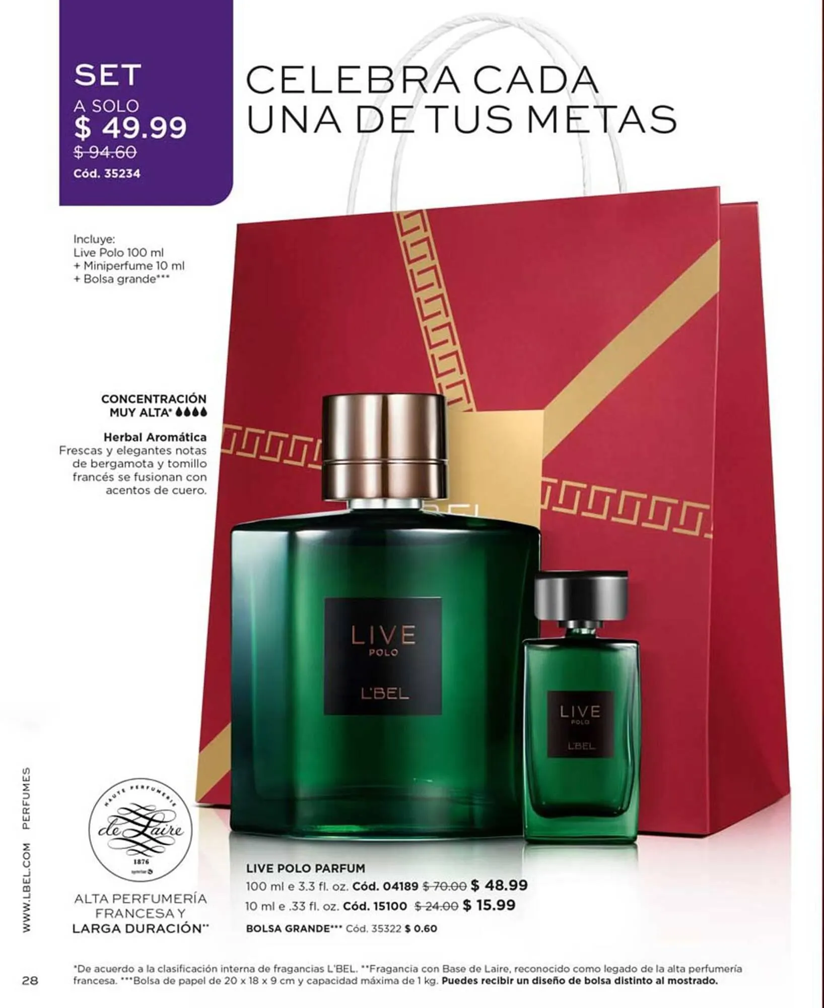 Catalogo de Catálogo L'bel 23 de octubre al 20 de noviembre 2023 - Pag 28