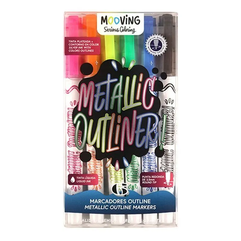 MARCADOR ESCOLAR PTA FINA OUTLINER JGOX06UN 3022006