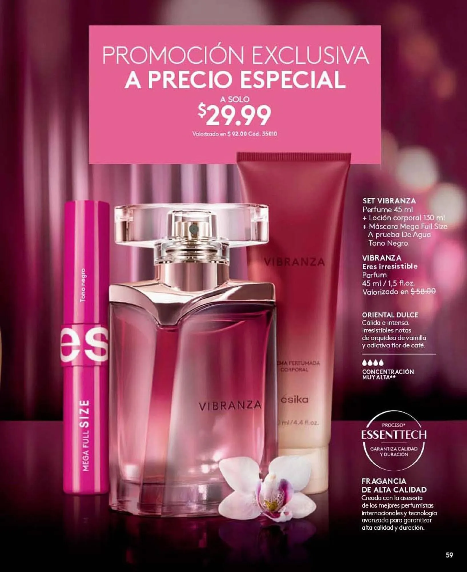 Catalogo de Catálogo Ésika 12 de diciembre al 12 de diciembre 2025 - Pag 59