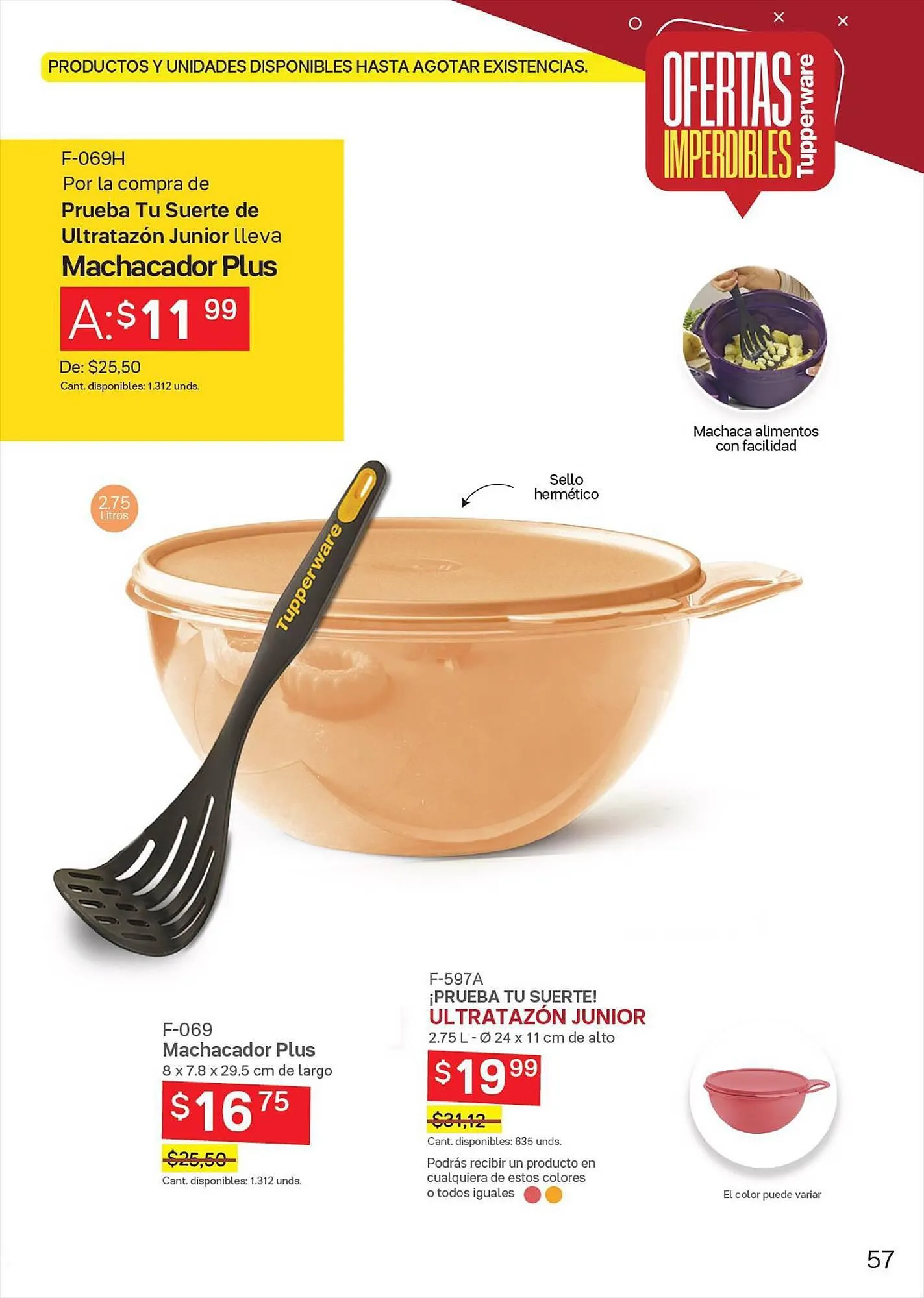 Catalogo de Catálogo Tupperware 7 de agosto al 25 de agosto 2023 - Pag 57