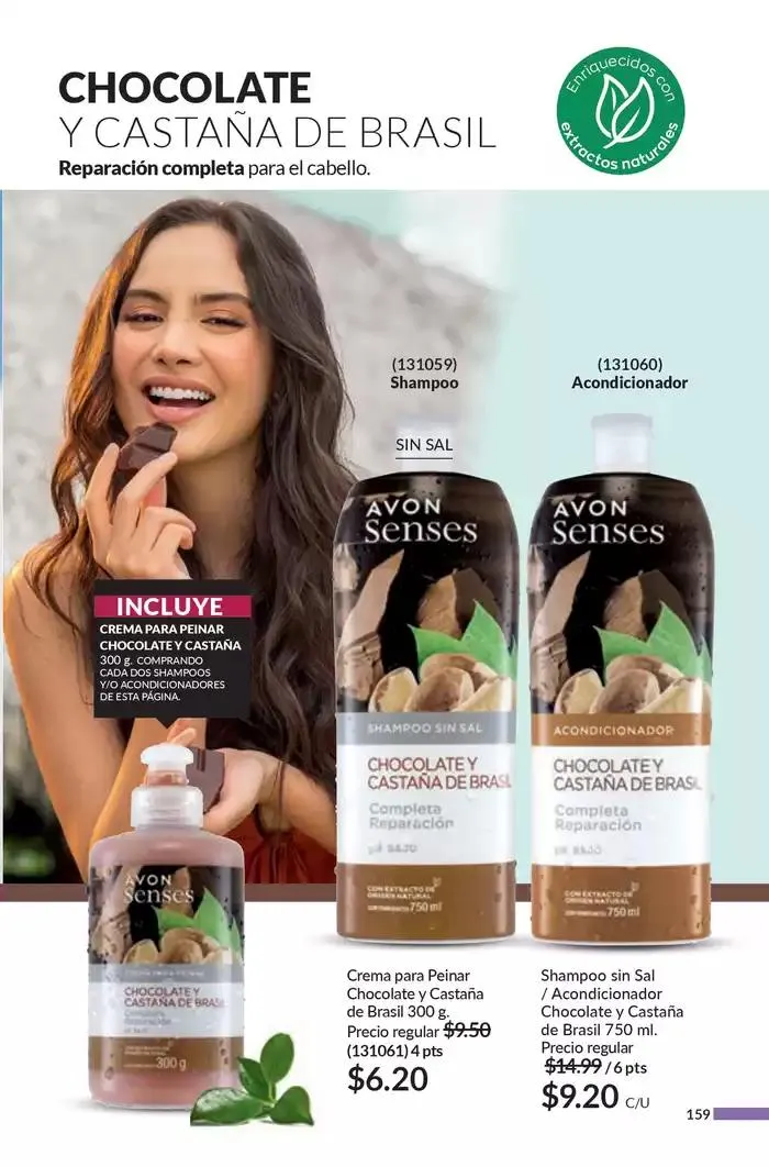 Catalogo de Refrescante Hidración y Beneficios C/15  25 de septiembre al 17 de octubre 2024 - Pag 159