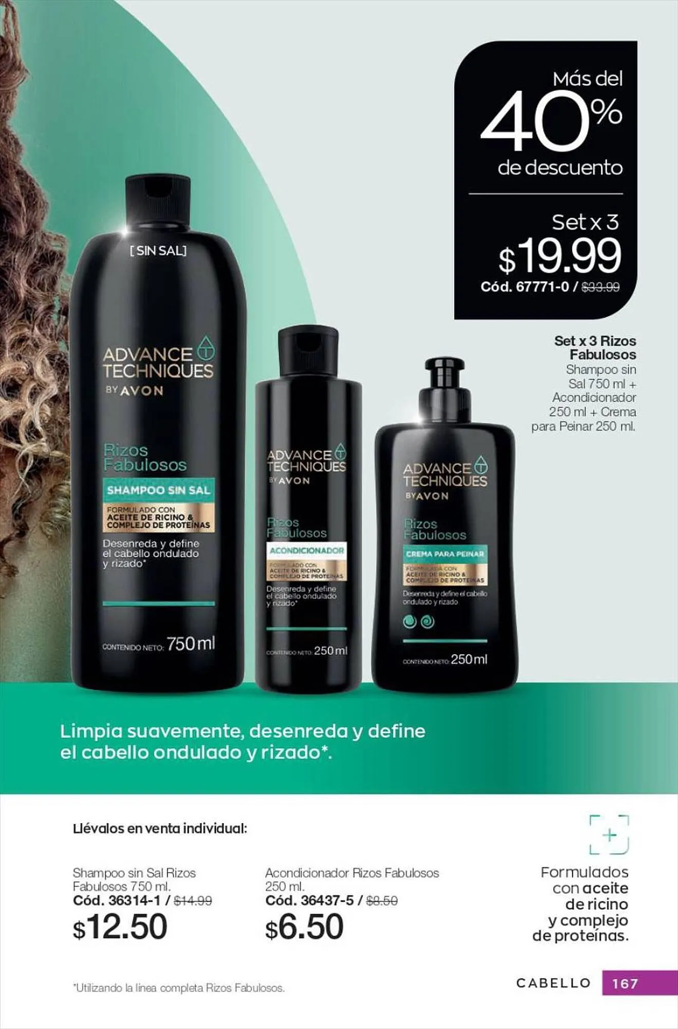 Catalogo de Catálogo AVON 31 de agosto al 30 de septiembre 2023 - Pag 167