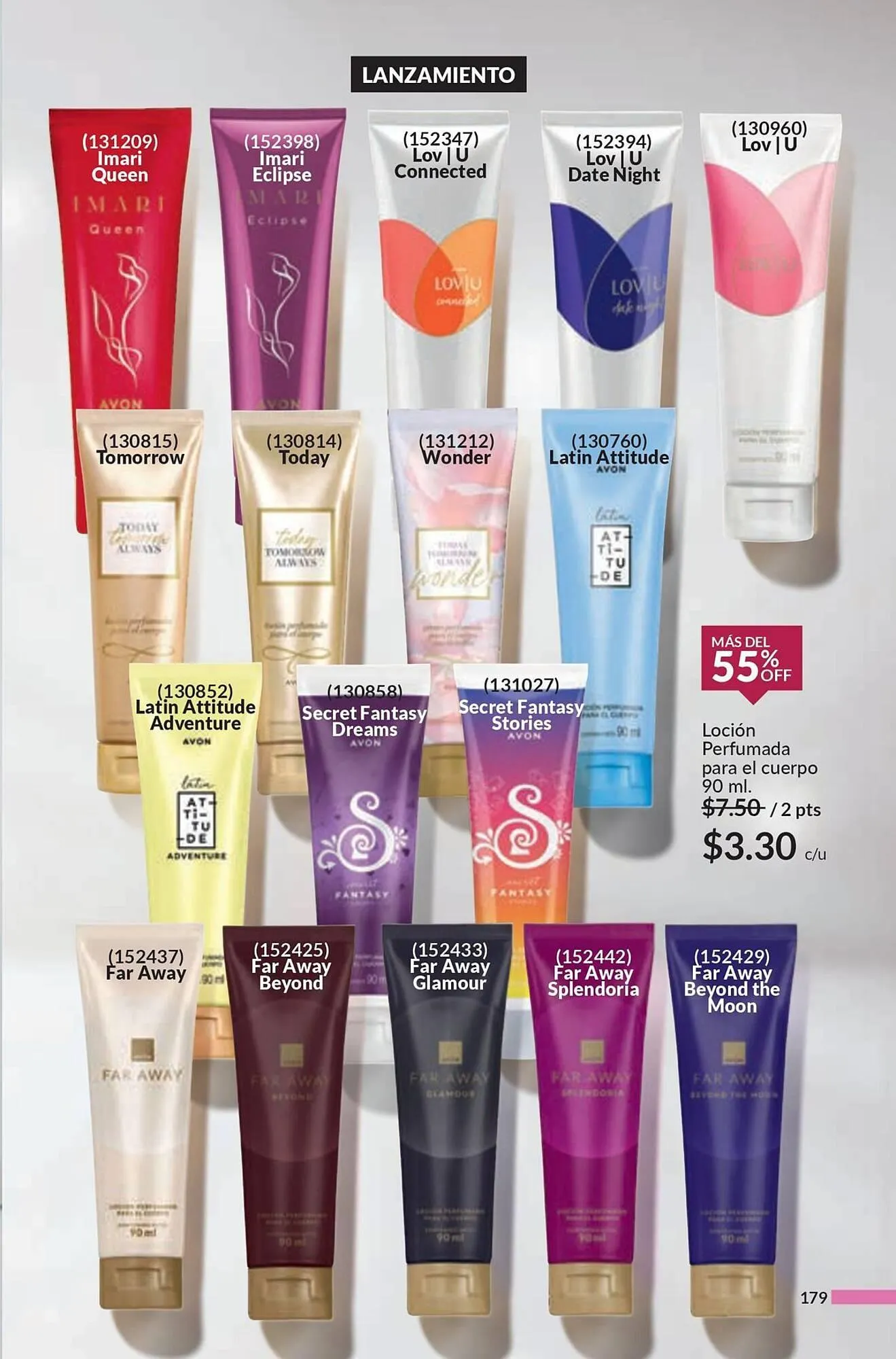 Catalogo de Catálogo AVON 20 de diciembre al 8 de febrero 2025 - Pag 179