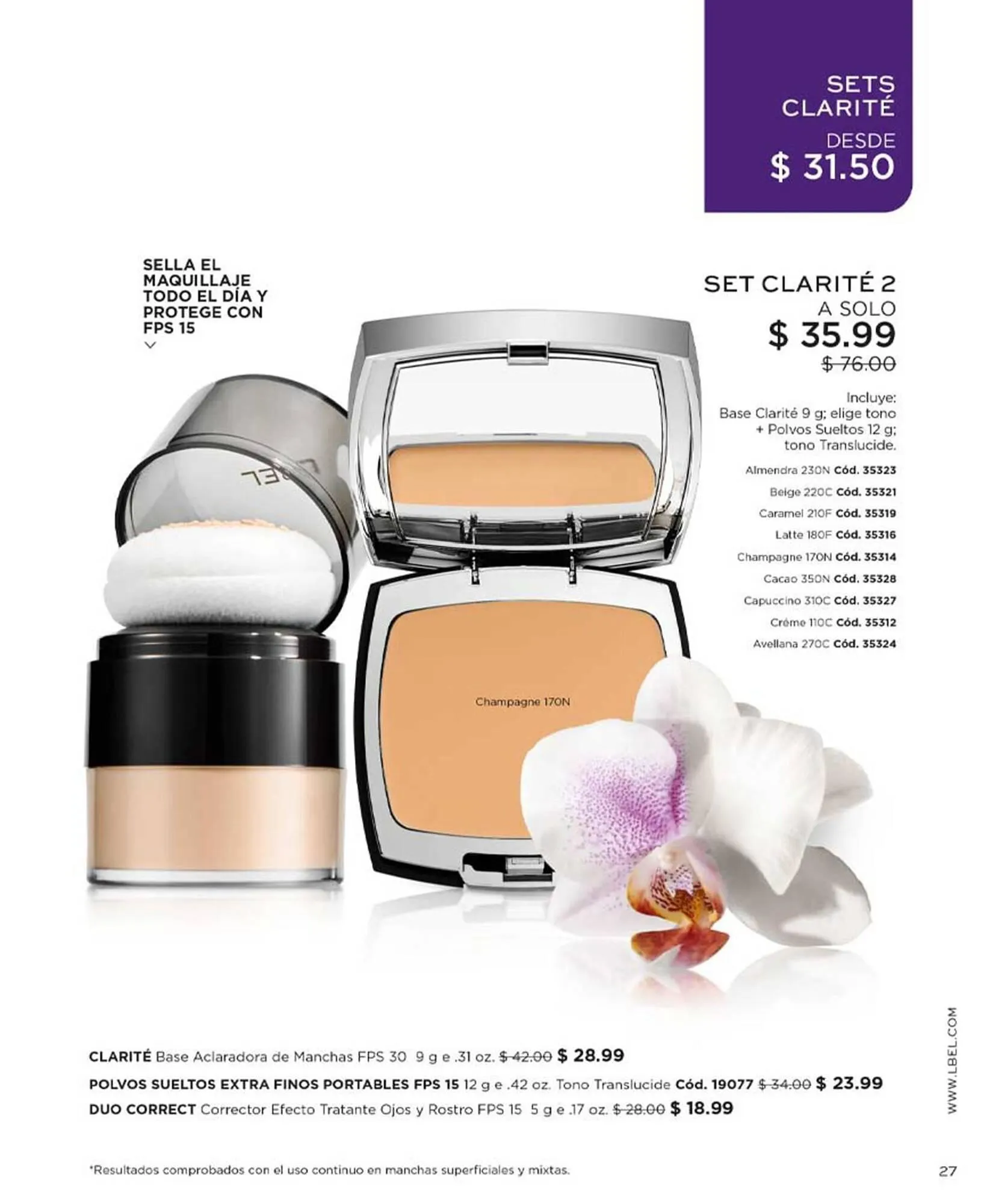 Catalogo de Catálogo L'bel 30 de noviembre al 21 de enero 2024 - Pag 27