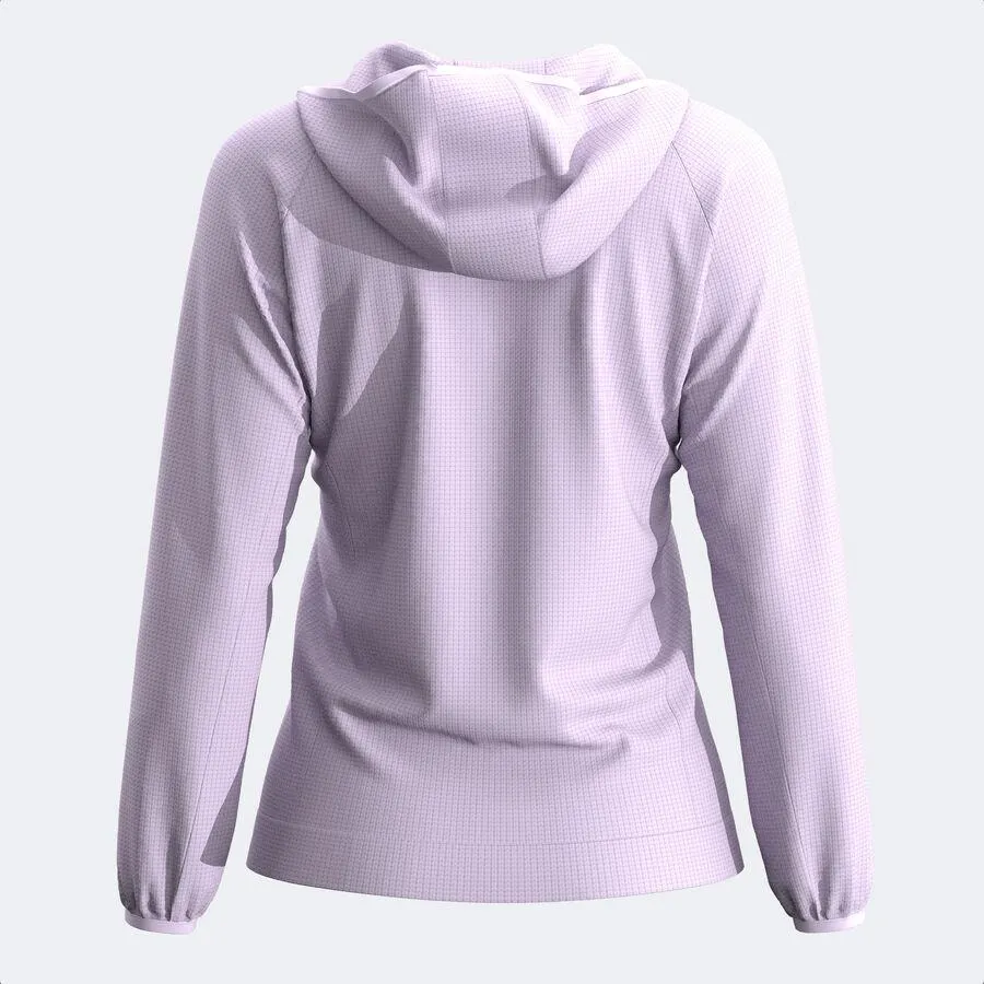 Chaqueta con capucha mujer Mystic rosa