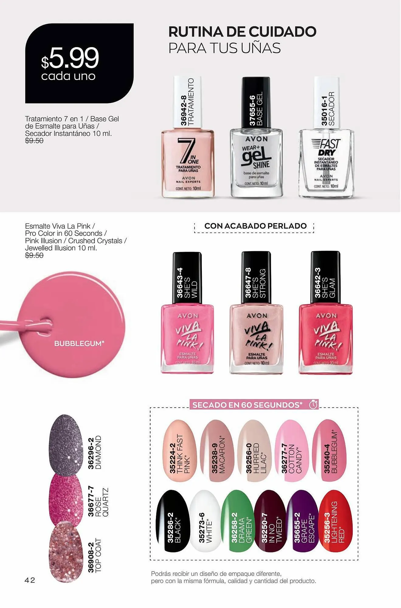 Catalogo de Catálogo AVON 18 de septiembre al 16 de octubre 2023 - Pag 42