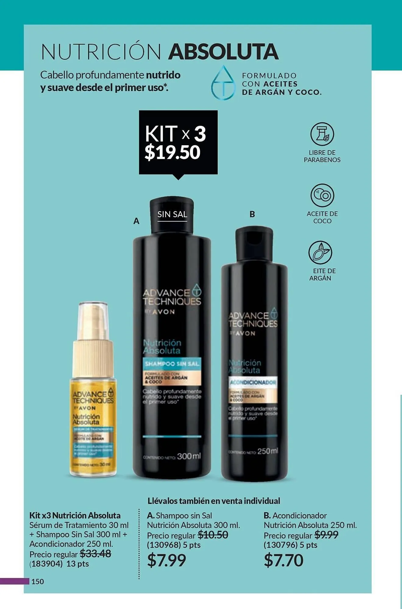 Catalogo de Catálogo AVON 20 de diciembre al 8 de febrero 2025 - Pag 150