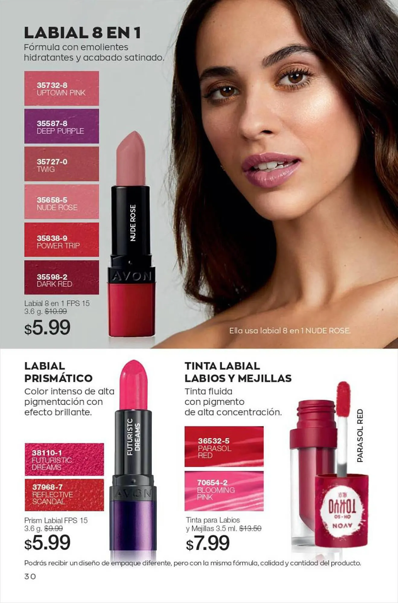 Catalogo de Catálogo AVON 31 de agosto al 30 de septiembre 2023 - Pag 30