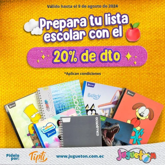 Prepara tu lista escolar - 1