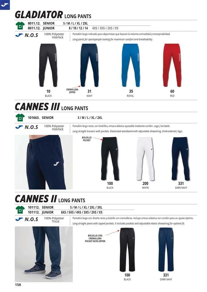 Catalogo de Teamwear Collection 2024  8 de mayo al 31 de diciembre 2024 - Pag 158