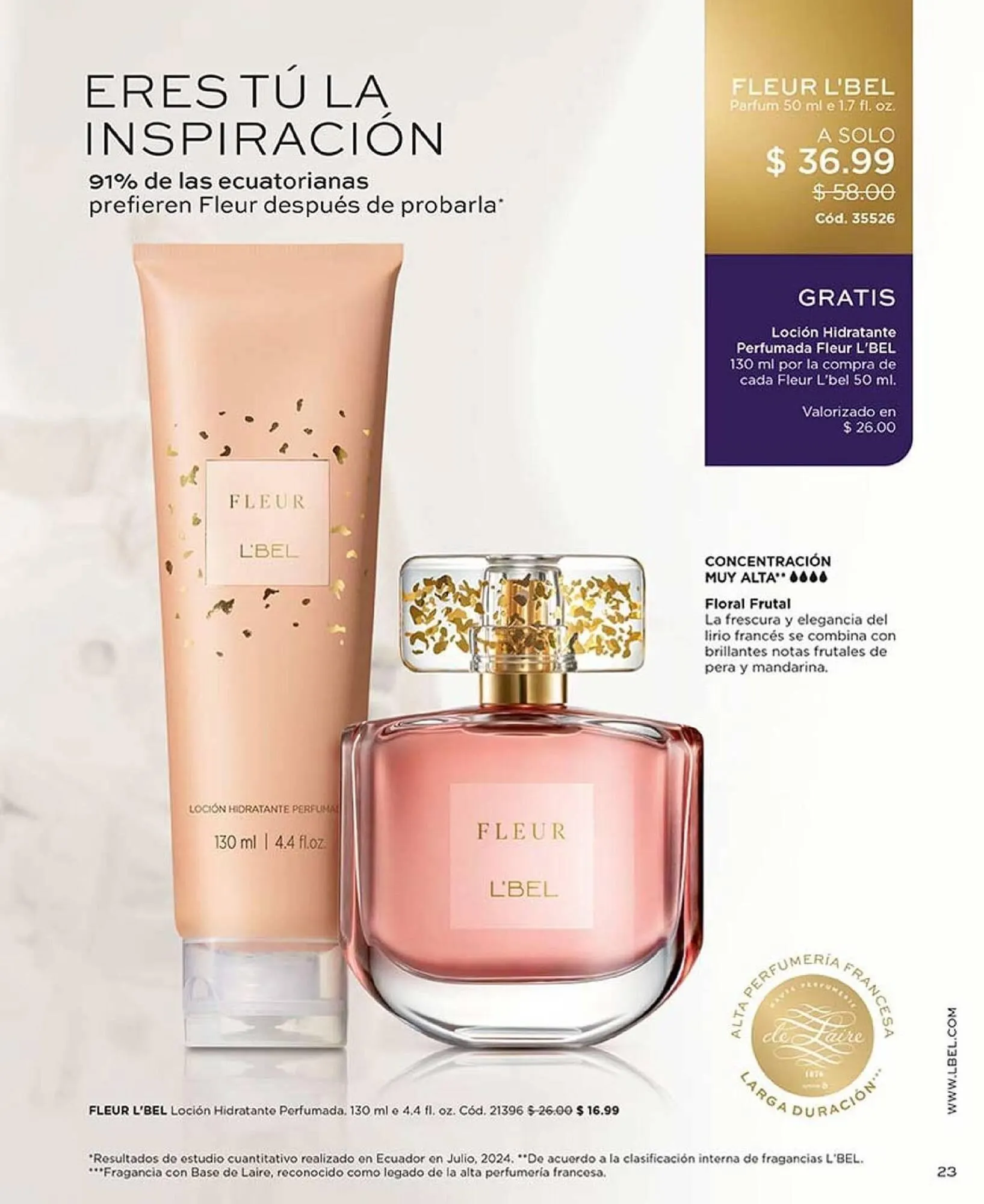 Catalogo de Catálogo L'bel 21 de enero al 28 de febrero 2025 - Pag 23