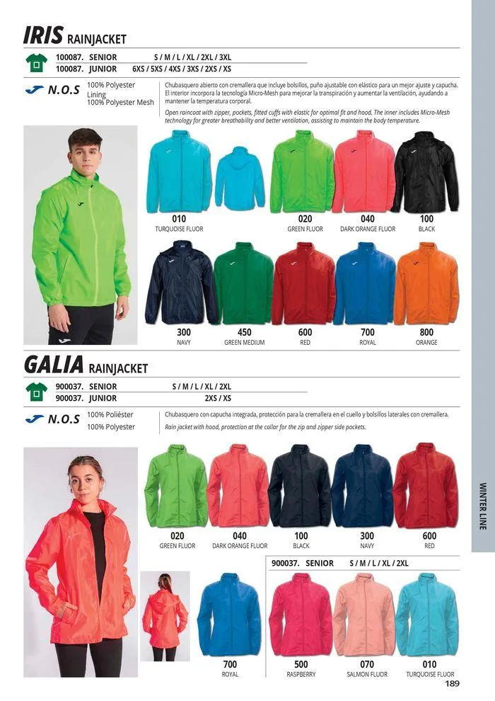 Catalogo de Teamwear Collection 2024 8 de mayo al 31 de diciembre 2024 - Pag 189