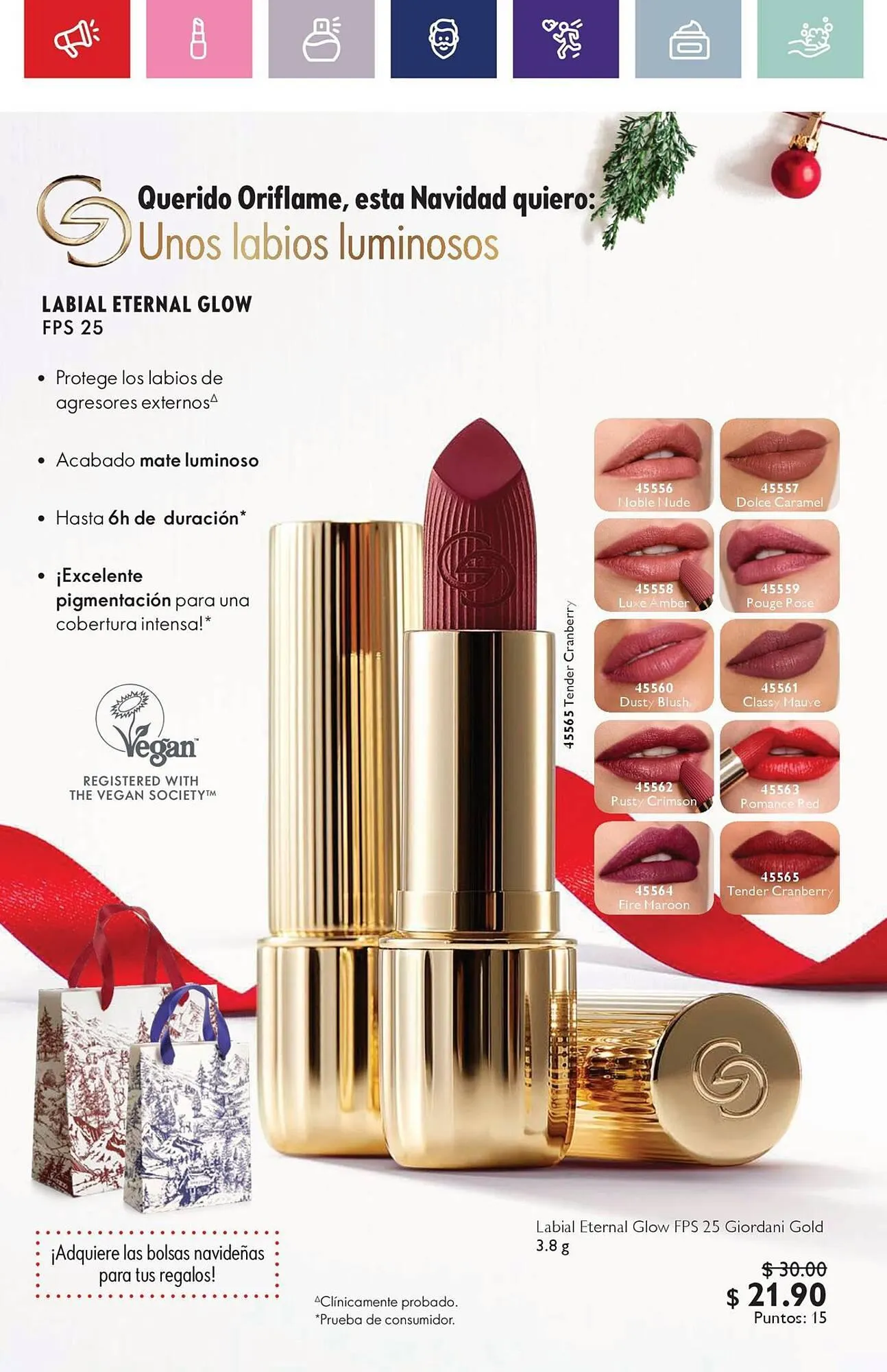 Catalogo de Catálogo Oriflame 20 de noviembre al 8 de diciembre 2023 - Pag 22