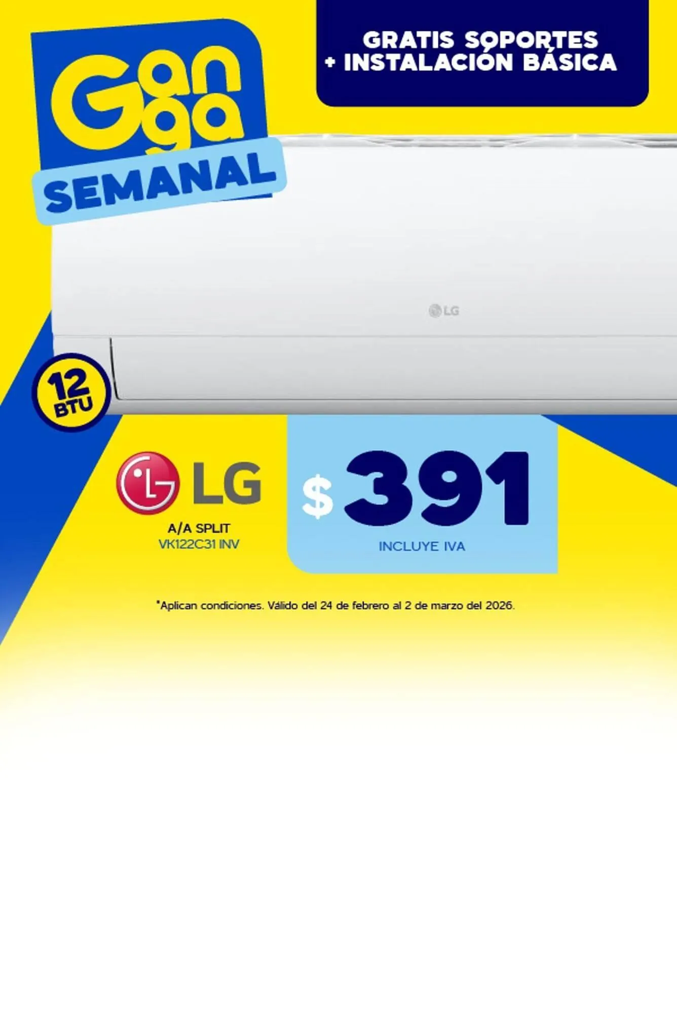 Catalogo de Catálogo La Ganga 24 de febrero al 2 de marzo 2026 - Pag 1