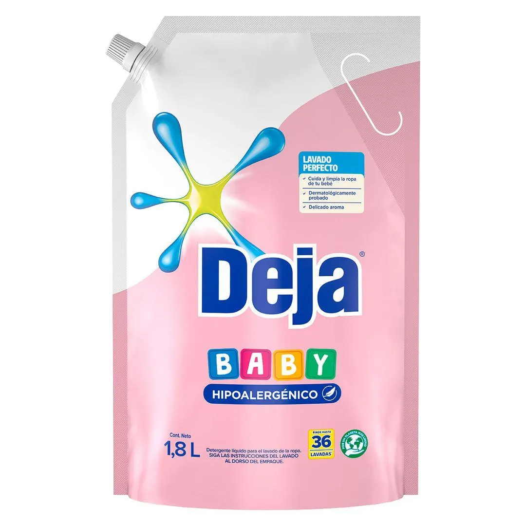 Detergente Líquido Deja Baby 1.8L