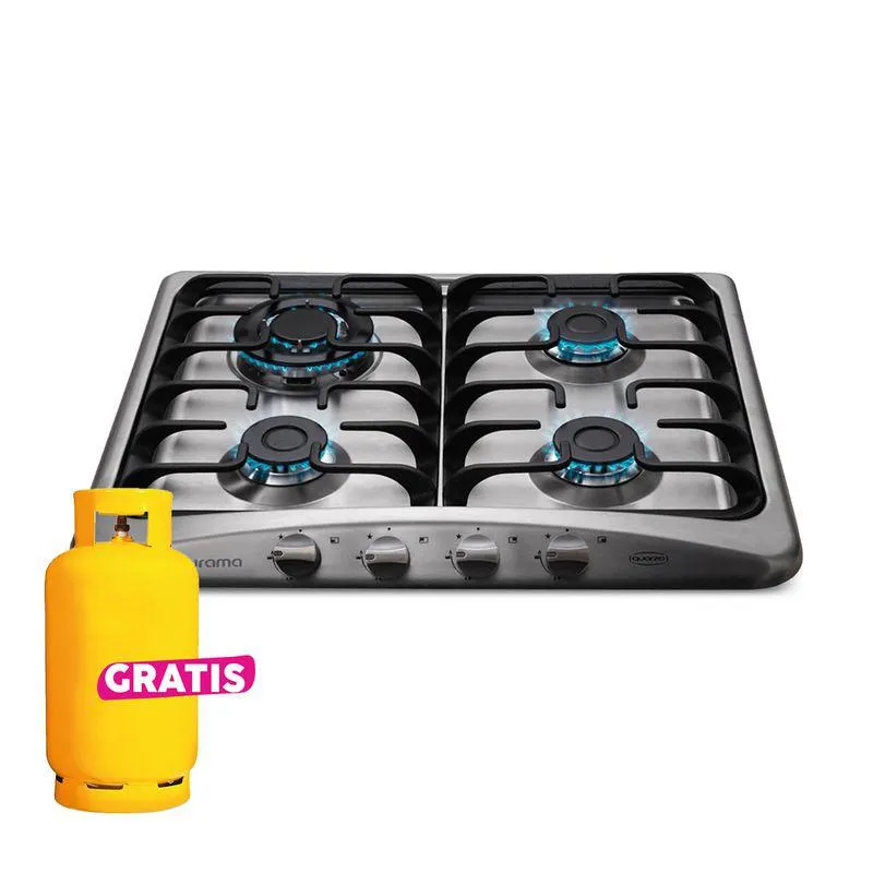 Indurama - Encimera a gas empotrable 60 CM