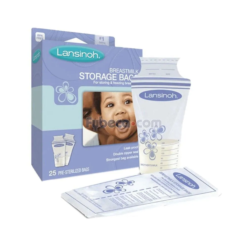 Bolsas Para Almacenar Leche Materna Lansinoh Caja